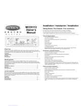 Jensen MCD5112 - Radio / CD Player El manual del propietario