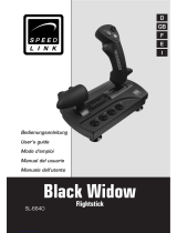 Speed Link black widow flightstick Manual de usuario