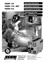 REHM TIGER 170 Operating Instructions Manual