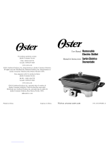 Oster Fryer SPR-041311-341 Manual de usuario