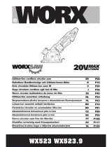 Worx WX523 WorxSaw Manual de usuario