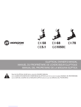 Horizon Fitness EX-58 El manual del propietario