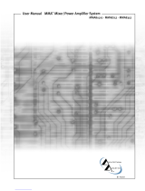 Architectural Acoustics MMA 81502 Manual de usuario