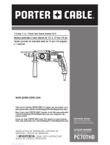 Porter Cable PC70THD Manual de usuario