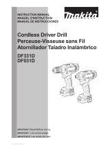 Makita DF031D Manual de usuario