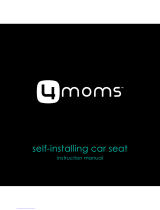 4moms self-installing car seat Manual de usuario