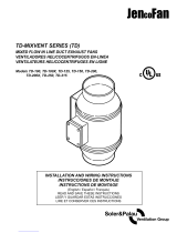 Soler & Palau TD-125 Installation Instructions Manual