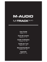 M-Audio M-Track Quad Manual de usuario