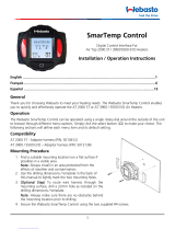 Webasto SmarTemp Control Installation / Instrucciones de operación