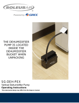 Soleus Air SG-DEH-PEX Manual de usuario