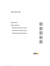 Axis P3344-VE Manual de usuario