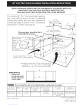 Crosley CFES365EB3 Installation Instructions Manual