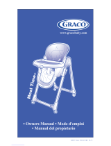 Graco 1757789 - Mealtime Highchair Little Hoot Manual de usuario