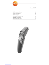 Testo 830-T4 Manual de usuario