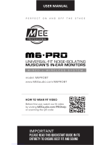Mee Audio M6 Pro Manual de usuario