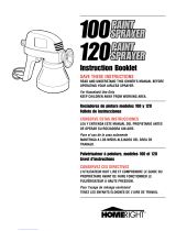 HomeRight 120 Instrucciones de operación