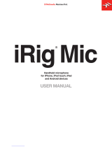IK Multimedia IRIG MIC STUDIO Manual de usuario