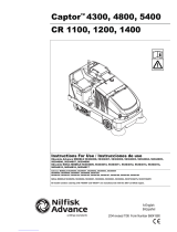 Nilfisk-ALTO Captor 4300 Manual de usuario