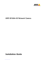Axis AXIS M-1004W Guía de instalación