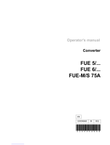 Wacker Neuson FUE 6/042/200 Manual de usuario