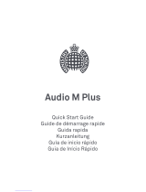 MINISTRY OF SOUND Audio M Plus Guía de inicio rápido