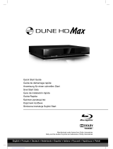 DUNE HD MAX Manual de usuario