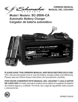 Schumacher Electric SC-200A-CA El manual del propietario