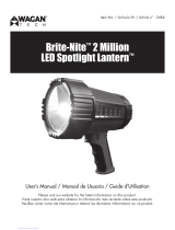 Wagan Brite-Nite  2 Million LED Spotlight Lantern Manual de usuario