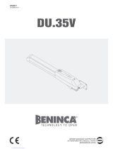 Beninca DU.35V Manual de usuario