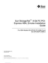 Sun Microsystems SG-XPCIE1FC-EM8-Z Manual de usuario