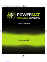 Powermat 2X El manual del propietario