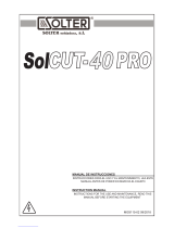 Solter SolCUT-40 PRO Manual de usuario