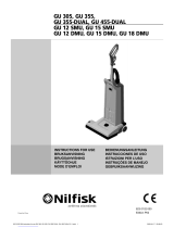Nilfisk-Advance America GU 455 Dual Manual de usuario