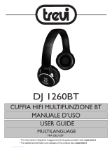 Trevi DJ 1260BT Manual de usuario