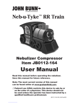 John Bunn Neb-u-Tyke RR Train Manual de usuario