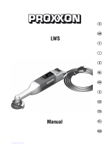Proxxon LWS Operating Instructions Manual