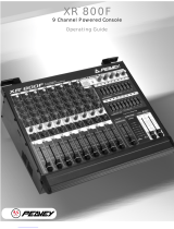 Peavey XR800Fplus Manual de usuario