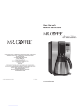 Mr. Coffee PSTX Serie Manual de usuario