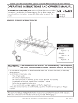 Mr. Heater MH40LP Operating Instructions And Owner's Manual