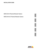 Axis Q1910-E Thermal Network Camera Guía de instalación