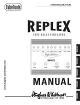 Hughes & Kettner Replex Manual de usuario