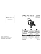 MAT Industries ProForce PWC102350.03 Manual de usuario