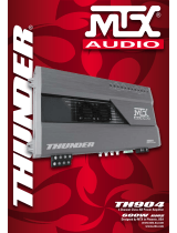 MTX Thunder TH90.4 El manual del propietario
