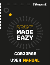 Beamz COB30RGB El manual del propietario