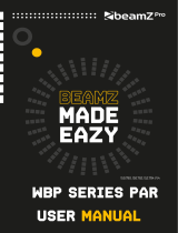 Beamz Pro WBP1212IP El manual del propietario