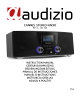 audizio Cannes Stereo Radio El manual del propietario