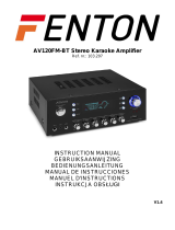Fenton AV120FM-BT El manual del propietario