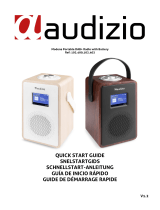 audizio Modena Portable DAB+ Radio Guía de inicio rápido