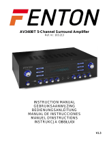 Fenton AV340BT El manual del propietario