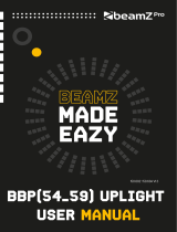 Beamz Pro BBP54 El manual del propietario